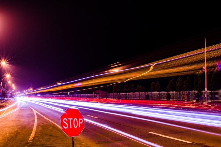 illegal speed limit car warning stop sign 720p